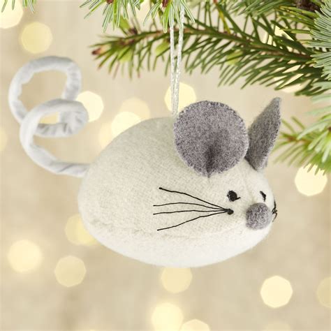 mice christmas tree ornaments